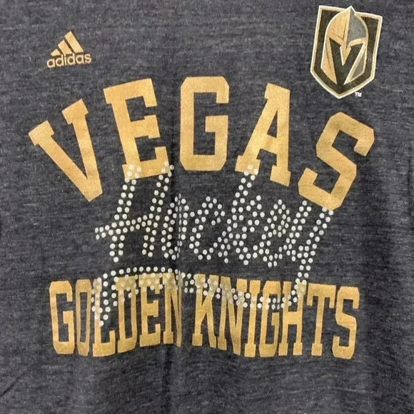Las Vegas Golden Knights Adidas NHL  Hockey T-Shirt - Picture 3 of 6
